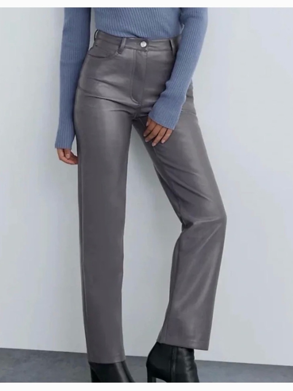 Aritzia Wilfred Melina Vegan Leather Pants